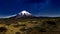 Chimborazo volcano in the andes of Ecuador, ring of fire