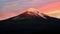 Chimborazo volcano in the andes of Ecuador, ring of fire