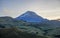 Chimborazo volcano at dawn