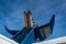 Chimney of a ferry boat