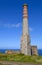 Chimney Remains at Levant Tin Mine in Cornwall