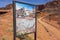 Chimney Rock Hiking Trailhead in Capitol Reef National Park