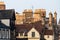 Chimney stacks and roofs in Edinburgh\'s Old Town, Scotland