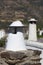 Chimneys in Bubion, Las Alpujarras