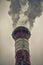 Chimneys with dramatic clouds of smoke