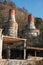 Chimneys of an old abandoned furnace.