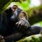 Chimpanzee, Kibale Forest, Uganda