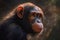 Chimpanzee monkey