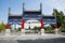 China Asia, Beijing, the Xidan Cultural Square, decorated archway