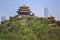 China Beijing cityscape-Jingshan Park