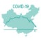 China Defeat Coronavirus Stop nCoV COVID-19 drop
