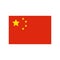 China flag illustration