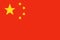 China flag vector