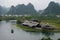 China Guilin river and mount scenery
