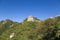 China, Juyongguan. View of the Great Wall with watchtowers in the mountains