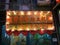 China Macau God of the Earth Celebration Macao Tou Tei Festival Traditional Bamboo Scaffold Flower Plaque with LED lights