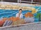 China Macau Street Mural Chinese Hawker Seafood Salty Fish Sketch Painting Drawing Heritage Fresh Air Landscape Macao Outdoor Arts