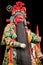 China opera man red face