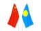 China and Palau flags