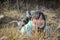China rural little girl