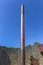 China`s largest thermometer at the Flaming Mountains