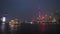 China, Shanghai, Huangpu River at night