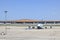 China Southern Airbus A380 parked at Beijing Capital International Airport.