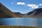 China, Tibet. Highland lake Mershung Merchong in summer