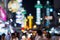 The china town at night, Blurred Photo bokeh