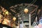 China Town, Singapore - March 26, 2013: The lanterns hanging above the street in Chinatown of Singapore at night