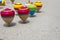 China, traditional toys, wood top, child play