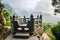 China, Wudang Monastery, observation deck