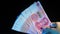 China yuan banknotes. Chinese money