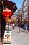 Chinatown in London on a beautiful  summer day