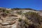 The Chincana Inca Ruins on the Isla del Sol on Lake Titicaca