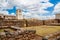 Chinchero historical Inca civilization ruins of in Sacred Valley Cuzco Peru