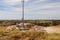 Chinchilla, Qld, Australia - April 2012: a few office buildings for a small camp in gas country. One of the bigger groups