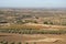 Chinchon, landscape with olive orchards on the plains of La Mancha