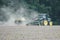 Chincoteague, Virginia U.S - September 21, 2021 - A tractor working on the farm