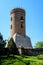 The Chindia Tower or Turnul Chindiei, old buildings and ruins at Targoviste Royal Court