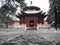 Chinese ancient architecture, Forbidden City Gugong Pavilion, Winter and Snow