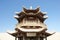 Chinese ancient wooden tower