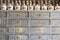 Chinese Antique medicine cabinet with bottles