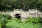 Chinese Arched bridge over water