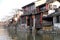 The Chinese architecture, buildings lining the water canals to Xitang town in Zhejiang Province
