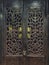 Chinese architecture entrance door hollow carved art