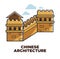 Chinese architecture Great wall travel to China attraction