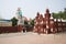 Chinese Asia, Beijing, the World Parkï¼ŒThe gardening landscape,Miniature landscape, the Kremlin