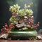 Chinese auspicious and lucky tree, chinese feng shui, jade tree