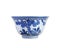 Chinese blue and white pottery tea cup.